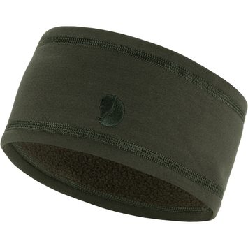 FJÄLLRÄVEN Expedition Fleece Headband, Deep Forest