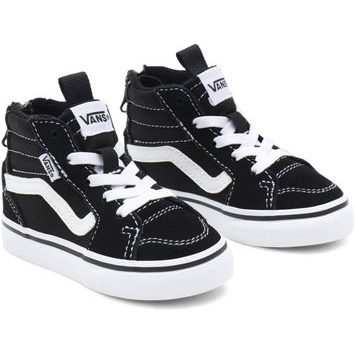 VANS TD Filmore Hi Zip, (suede/canvas) black/white