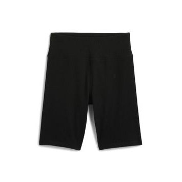 GAP Dívčí žebrované biker shorts Černá