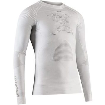 X-BIONIC X-BIONIC® ENERGY ACCUMULATOR 4.0 ARMADILLO SHIRT LG SL ARCTIC WHITE/PEARL GREY