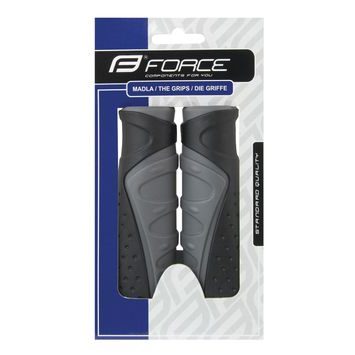 FORCE gumová tvarovaná, černo-šedá