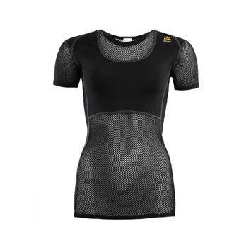 ACLIMA WoolNet T-shirt, Woman Jet Black