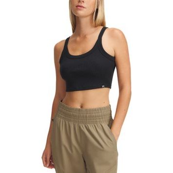 UNDER ARMOUR UA Rival Rib Baby Tank černá