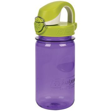 NALGENE OTF Kids 350ml Sustain Purple w/ Iguana