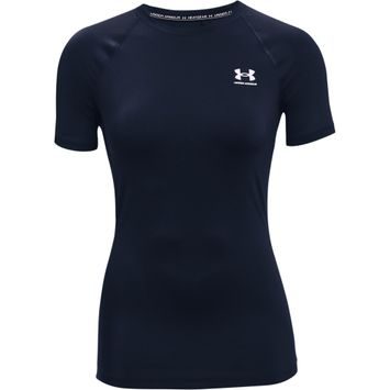 UNDER ARMOUR HG Authentics Comp SS, Midnight Navy / White