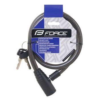 FORCE ECO spiral without holder 80cm/12mm, black