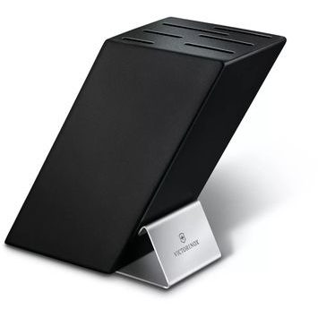 VICTORINOX Swiss Modern, cutlery block, beechwood black, empty