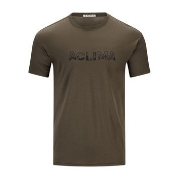 ACLIMA LightWool tee Logo M's Tarmac