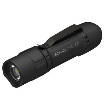 LEDLENSER SOLIDLINE SL6 BLACK TEST IT, BLISTER