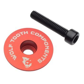 WOLF TOOTH ULTRALIGHT STEM CAP Flat červená