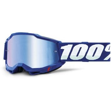 100% ACCURI 2 Goggle - Blue - Mirror Blue Lens
