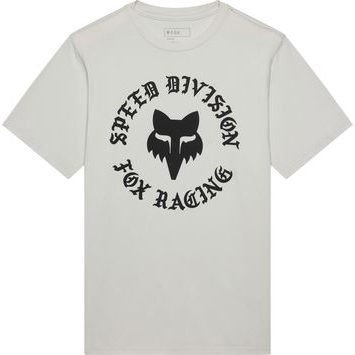FOX Badge 195 Original Ss Tee Light Grey