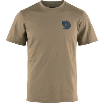 FJÄLLRÄVEN Walk With Nature T-shirt M, Suede Brown