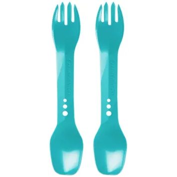 LIFEVENTURE Ellipse Spork; teal