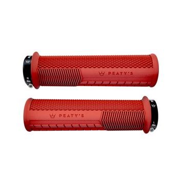 PEATYS MONARCH KNURL THICK 32-34mm RED