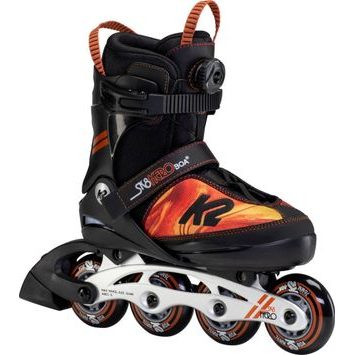 K2 SK8 HERO BOA ALU, black orange