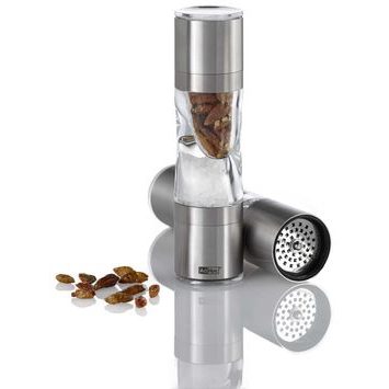ADHOC DuoSpice mini, nerezová ocel/akryl 15 cm