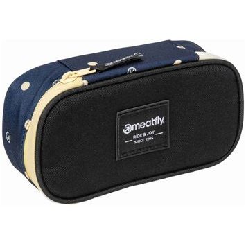 MEATFLY Pencil Case, Yellow Dots