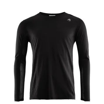ACLIMA LightWool Sports Shirt, Man jet black