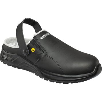 BENNON BLACK SB ESD Slipper Black