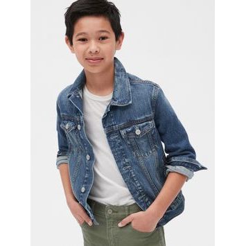 GAP 491331-00 Dětská džínová bunda Modrá