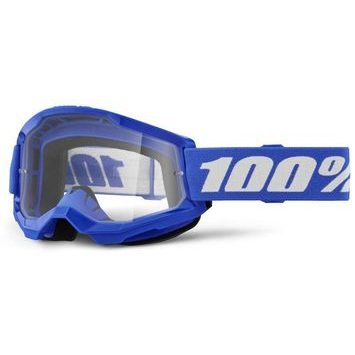 100% STRATA 2 JUNIOR Goggle Blue - Clear Lens