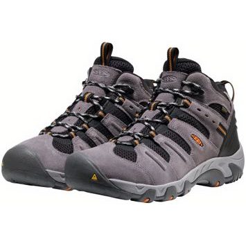 KEEN HEADOUT MID WP MEN, magnet/orange pepper