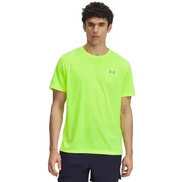 UNDER ARMOUR UA LAUNCH SHORTSLEEVE-YLW