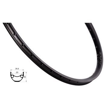 FORCE XC DISC 559x23, 36děr, černý