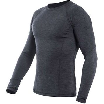 SENSOR MERINO BOLD pánské triko dl.rukáv anthracite gray