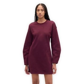 GAP 823169-00 Mikinové šaty Heavyweight Červená