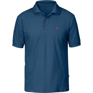 FJÄLLRÄVEN Crowley Pique Shirt M Uncle Blue