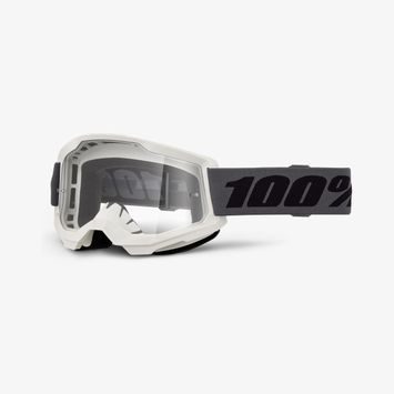 100% STRATA 2 Goggle Grey - Clear Lens