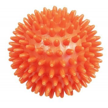 YATE Míček masážní ježek Igel Ball s bodlinkami 6.3 cm oranžový