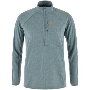 FJÄLLRÄVEN Bergtagen Midlayer Half Zip W Nimbus Blue