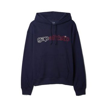 GAP Oversize mikina Gap Athletic Tmavě modrá