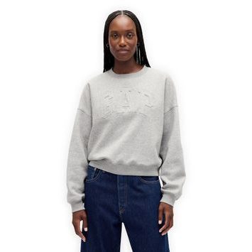 GAP 799272-02 Oversize mikina VintageSoft Šedá