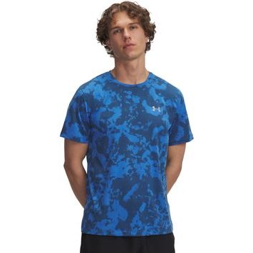 UNDER ARMOUR UA Launch Printed SS-BLU