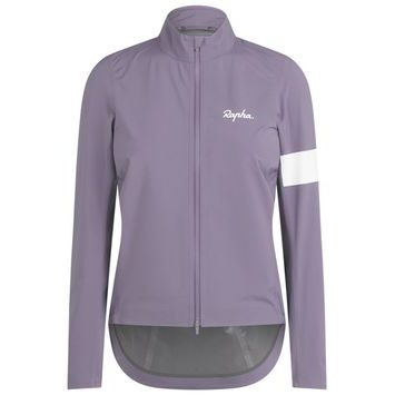 RAPHA Dámská nepromokavá cyklistická bunda Core II Light Purple/bílá