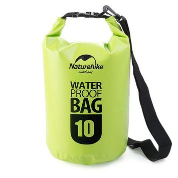 NATUREHIKE Tahoe-06 vodotěsný vak 10l - zelený