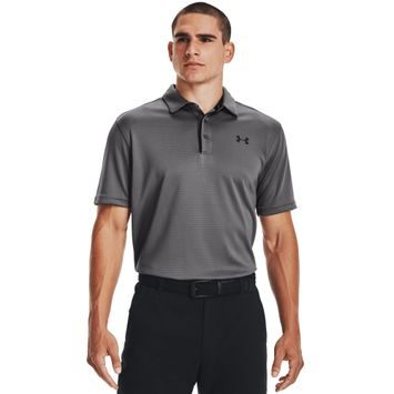 UNDER ARMOUR Tech Polo-GRY