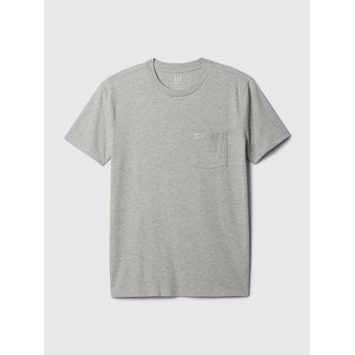 GAP 857901-08 Tričko s kapsičkou Šedá