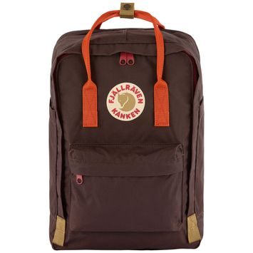 FJÄLLRÄVEN Kånken Koncept Laptop 15 18 Black Oak-Rowan Red