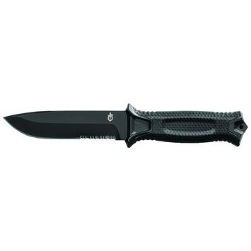 GERBER Strongarm Fixed Serrated Black