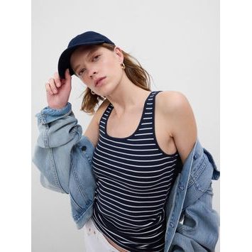 GAP 540670-08 Tílkový top Tmavě modrá