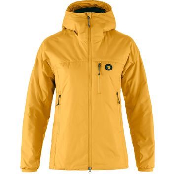 FJÄLLRÄVEN Bergtagen 60 Insulation Jkt W Mustard Yellow-Mountain Blue