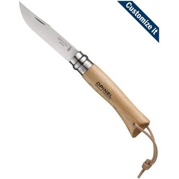 OPINEL VRI N°07 Inox + leather strap