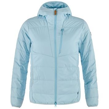 FJÄLLRÄVEN Keb Padded Hoodie W Breeze Blue