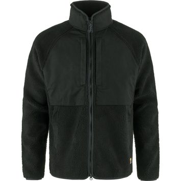 FJÄLLRÄVEN Vardag Pile Jacket M, Black-Black