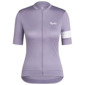 RAPHA Dámský dres Core Light Purple/bílá